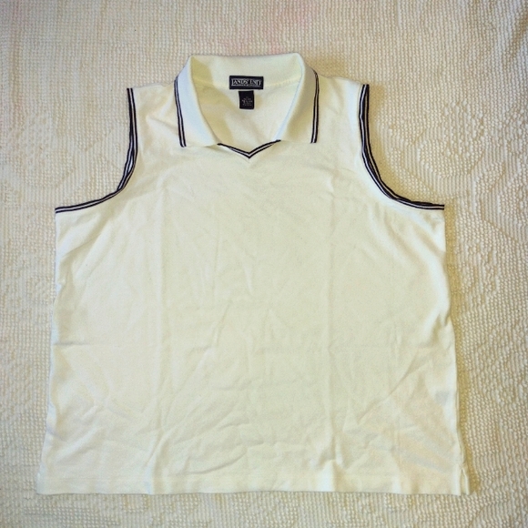 Collared tank top
